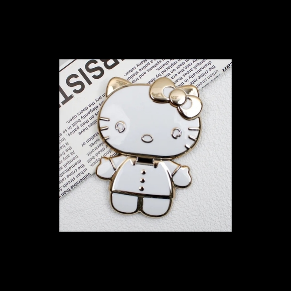 ROSE GOLD NOW AVAILABLE! Hello Kitty Mirror Phone Stand - Picture 15 of 15